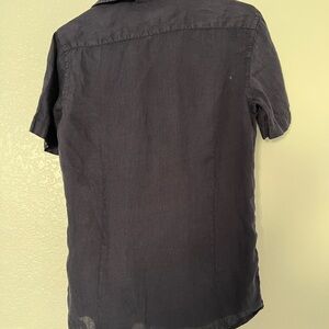 massimo dutti mens linen shirt